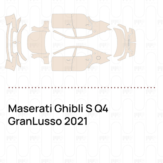 Pre-Cut PPF Maserati Ghibli S Q4 GranLusso 2021