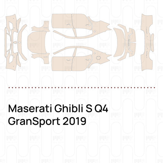 Pre-Cut PPF Maserati Ghibli S Q4 GranSport 2019