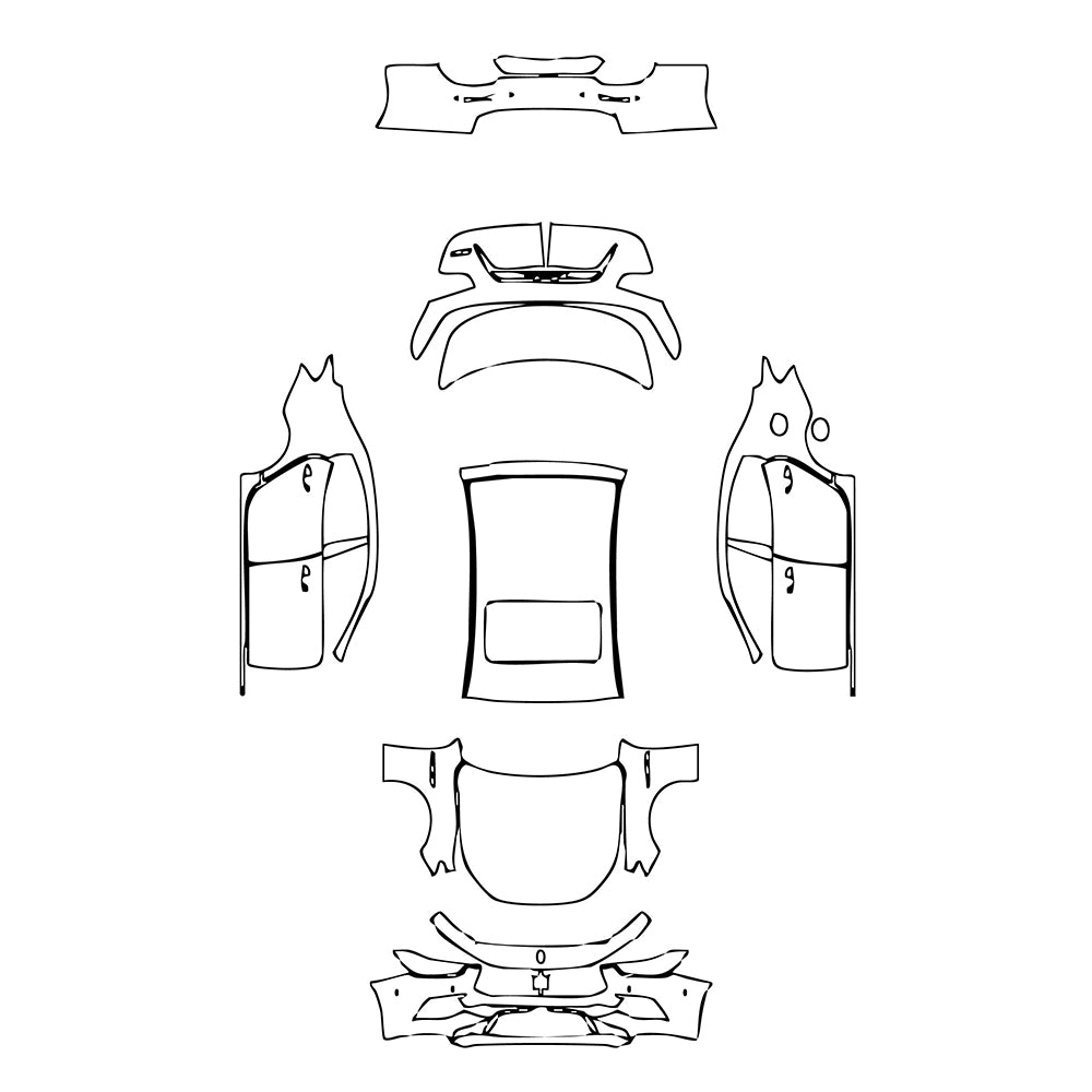 Pre-Cut PPF Maserati Ghibli Trofeo 2022 - PPF-Kits