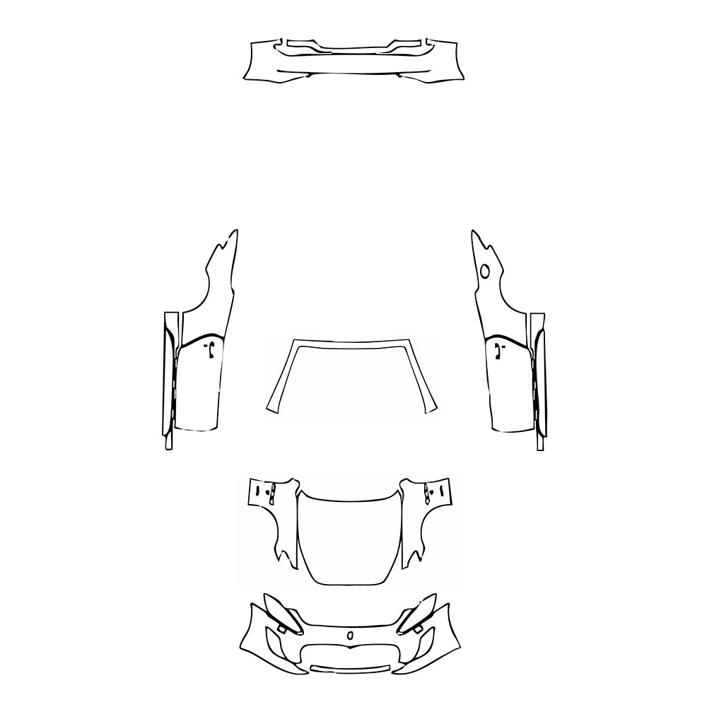 Pre-Cut PPF Maserati GranCabrio Sport 2017 - PPF-Kits