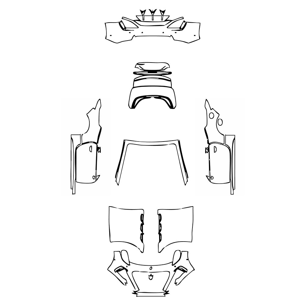 Pre-Cut PPF Maserati GranCabrio Trofeo 2025