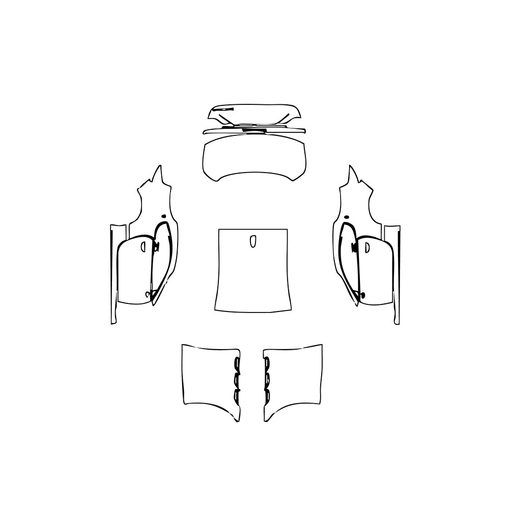 Pre-Cut PPF Maserati GranTurismo Folgore 2024 - PPF-Kits