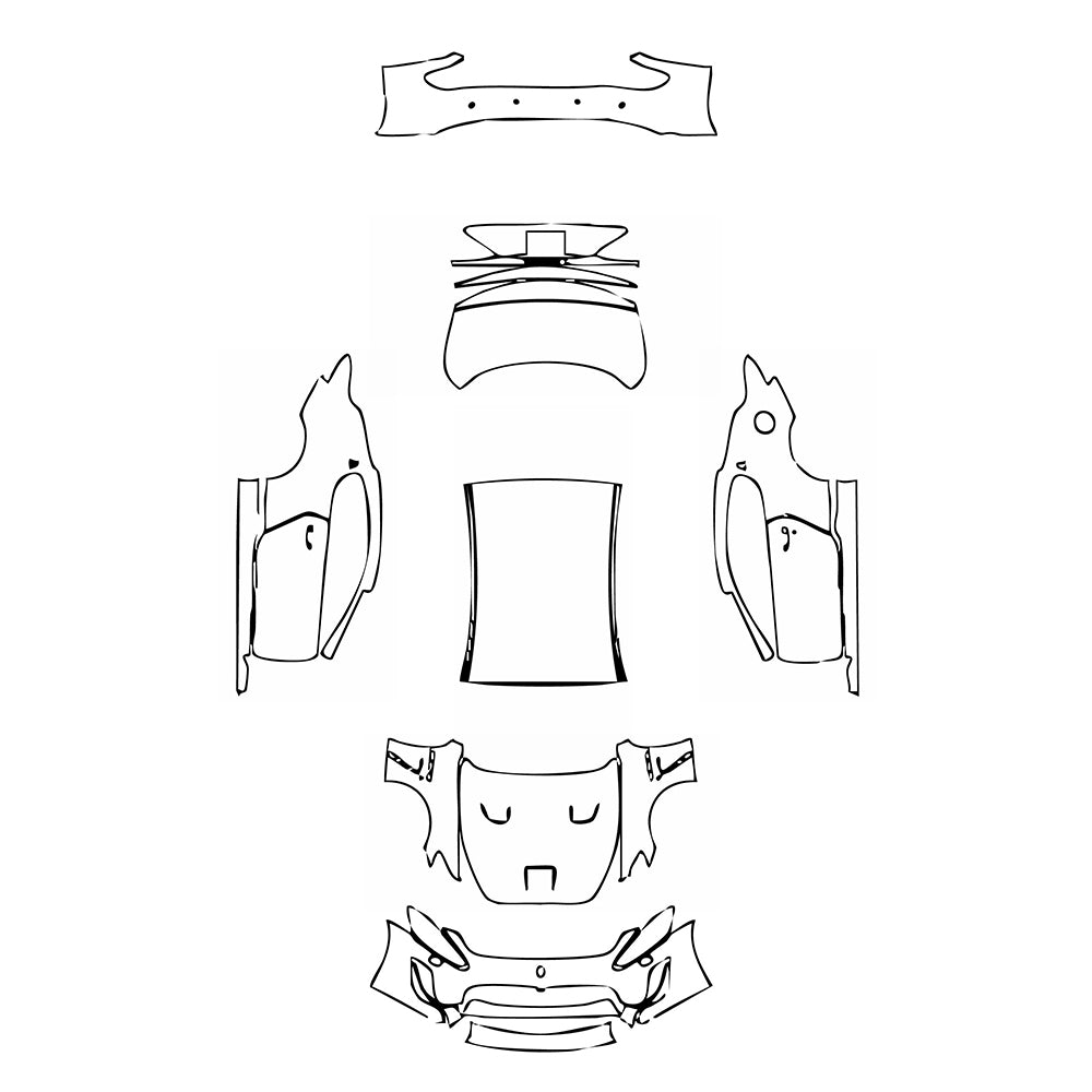 Pre-Cut PPF Maserati GranTurismo MC 2016 - PPF-Kits