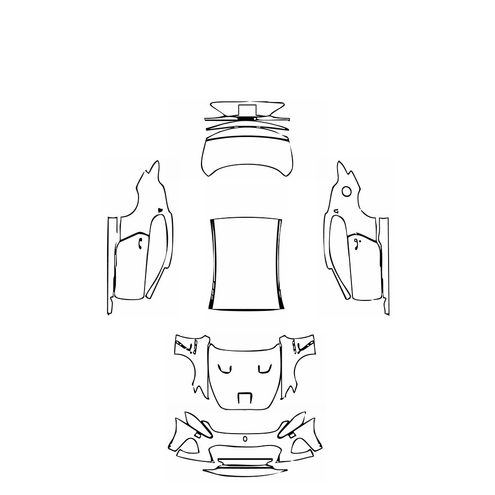 Pre-Cut PPF Maserati GranTurismo MC 2018 - PPF-Kits