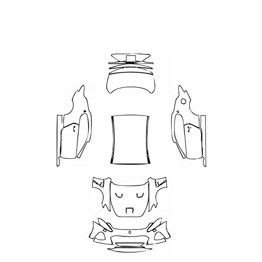 Pre-Cut PPF Maserati GranTurismo MC 2018 - PPF-Kits