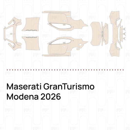 PPF precortado Maserati GranTurismo Modena 2026