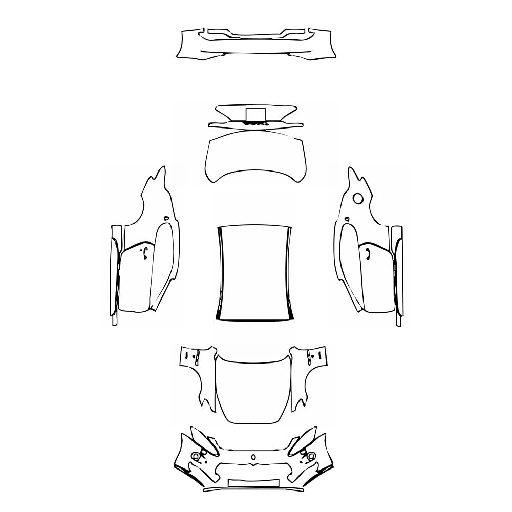 Pre-Cut PPF Maserati GranTurismo S 2012 - PPF-Kits