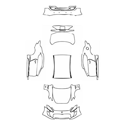 Pre-Cut PPF Maserati GranTurismo Sport 2015 - PPF-Kits