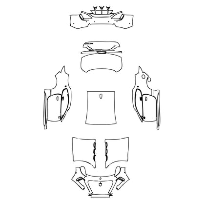 Pre-Cut PPF Maserati GranTurismo Trofeo 2024 - PPF-Kits
