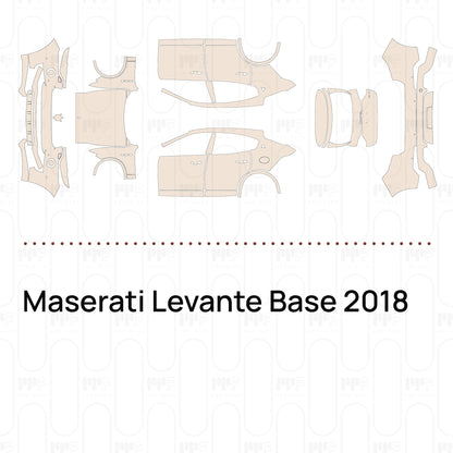 Pre-Cut PPF Maserati Levante Base 2018