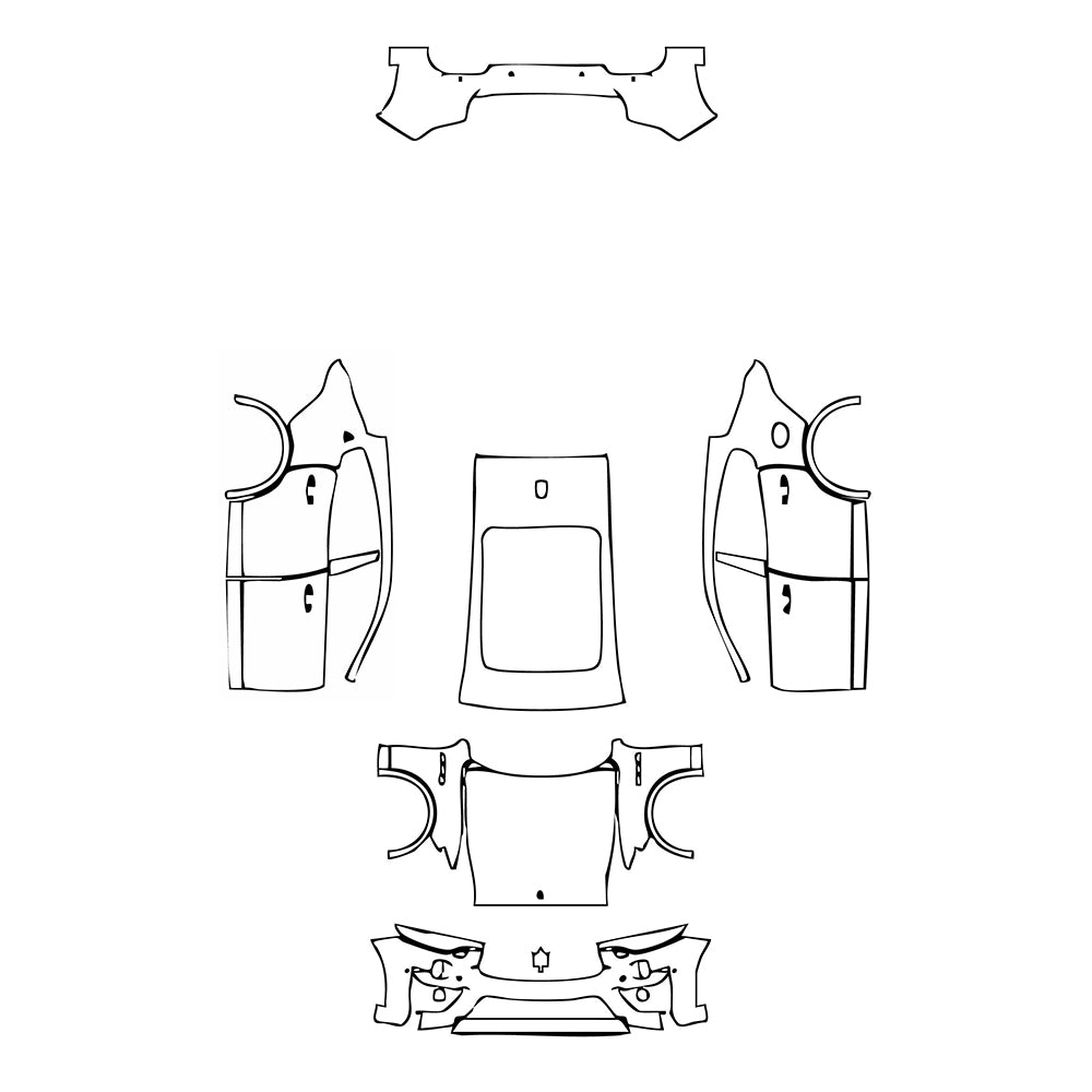 Pre-Cut PPF Maserati Levante GTS 2020 - PPF-Kits