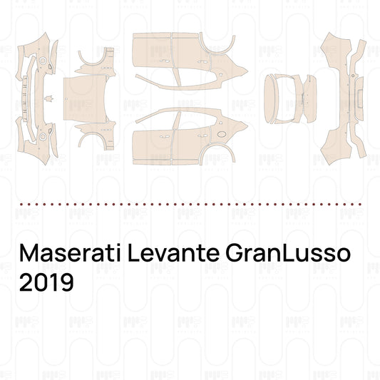 Pre-Cut PPF Maserati Levante GranLusso 2019