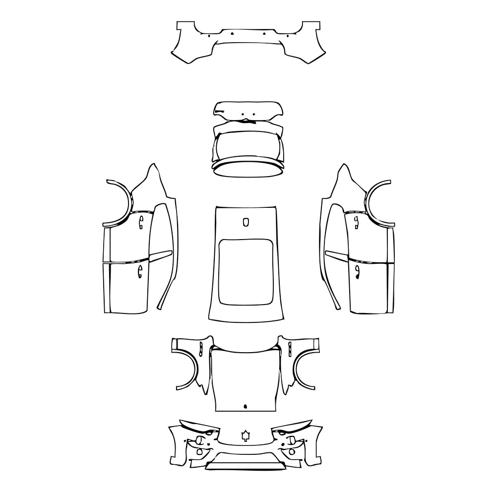 Pre-Cut PPF Maserati Levante Modena 2022 - PPF-Kits