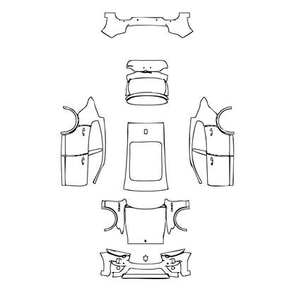 Pre-Cut PPF Maserati Levante Modena 2022 - PPF-Kits