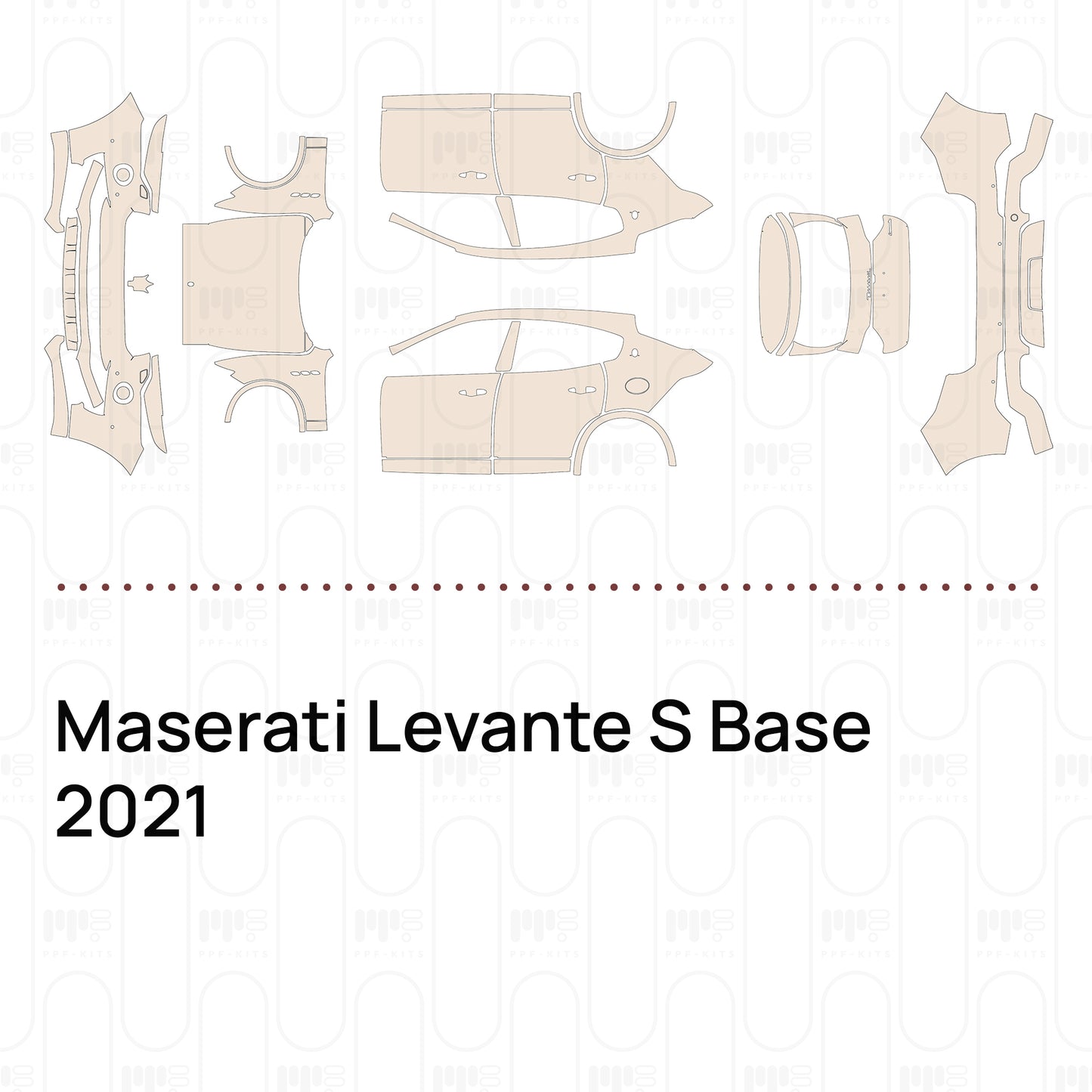 PPF precortado Maserati Levante S Base 2021