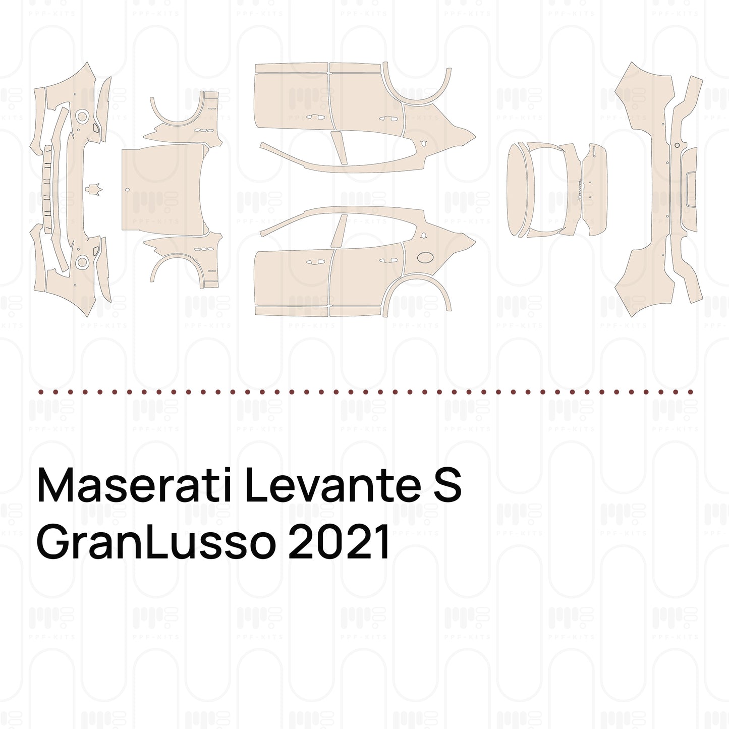 PPF precortado Maserati Levante S GranLusso 2021