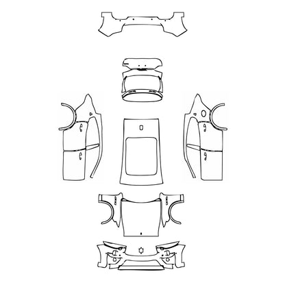 Pre-Cut PPF Maserati Levante Trofeo 2019 - PPF-Kits