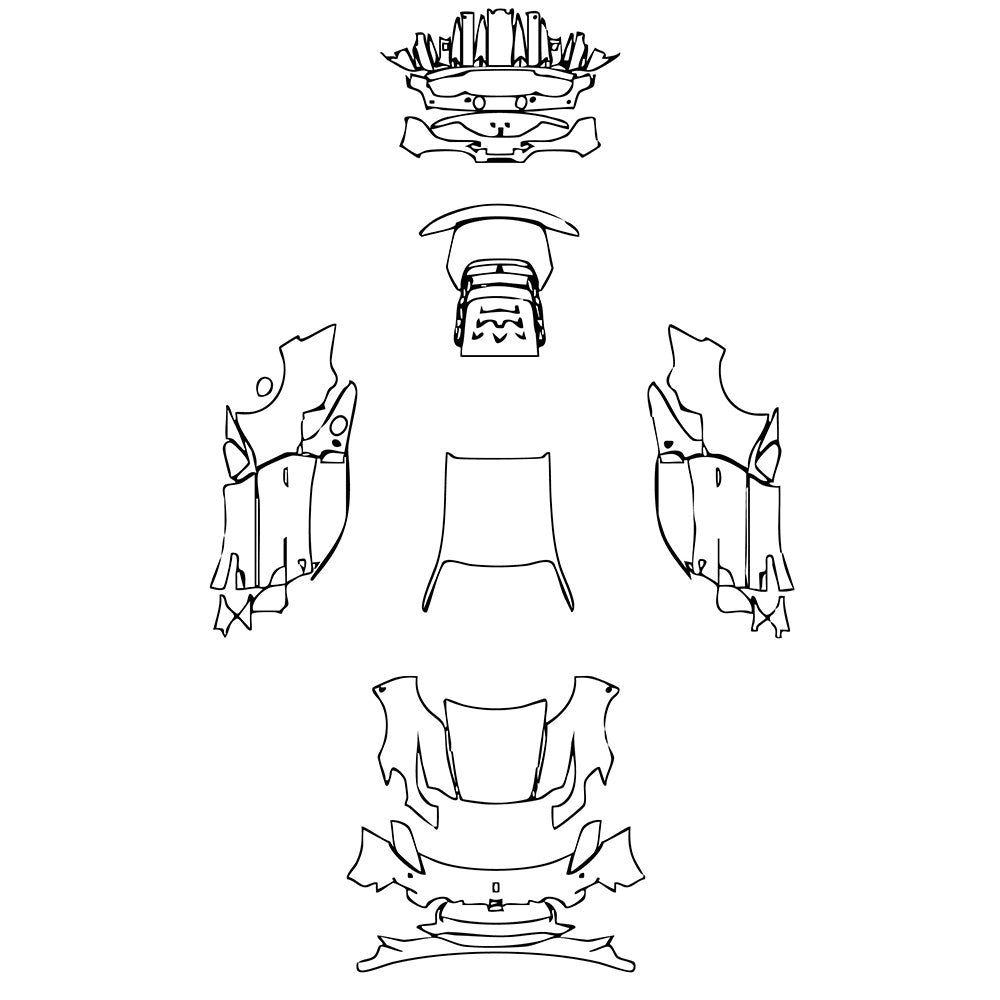 Pre-Cut PPF Maserati MC20 2022 - PPF-Kits