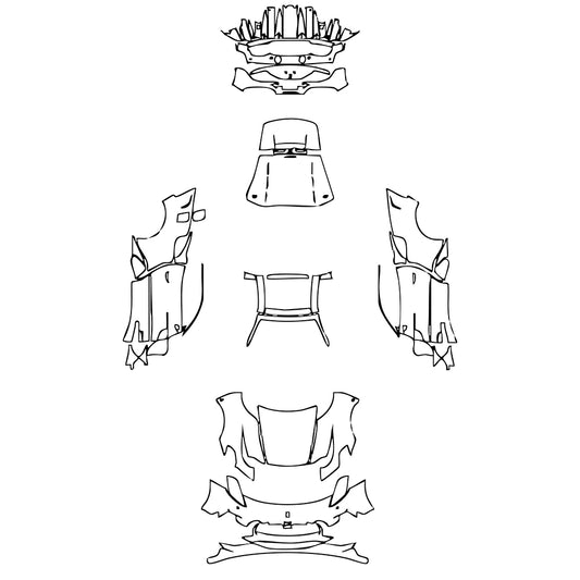 Pre-Cut PPF Maserati MC20 Cielo 2024 - PPF-Kits
