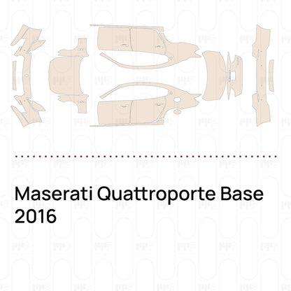 Pre-Cut PPF Maserati Quattroporte Base 2016
