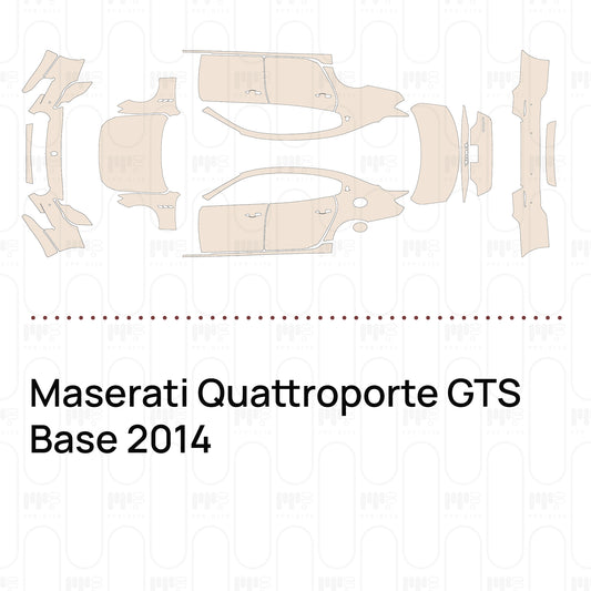 PPF precortado Maserati Quattroporte GTS Base 2014
