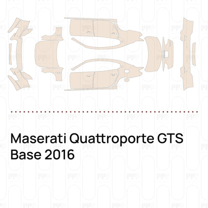Pre-Cut PPF Maserati Quattroporte GTS Base 2016