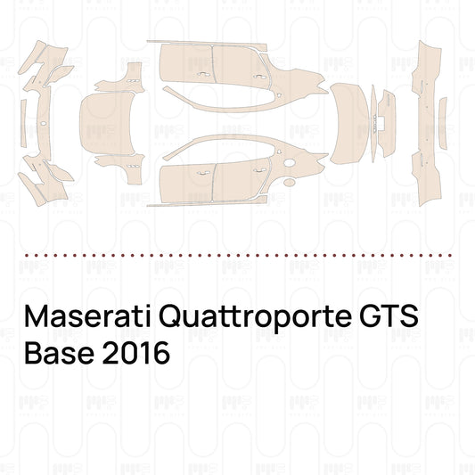 Pre-Cut PPF Maserati Quattroporte GTS Base 2016