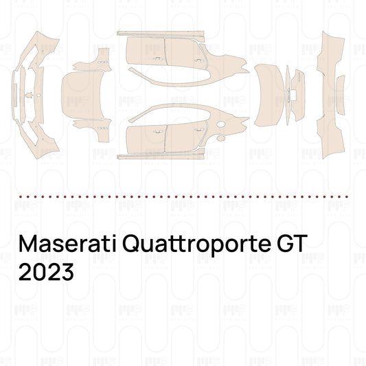 Pre-Cut PPF Maserati Quattroporte GT 2023