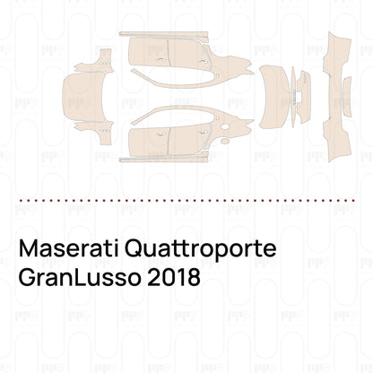 PPF precortado Maserati Quattroporte GranLusso 2018