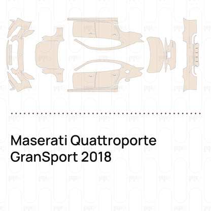 Pre-Cut PPF Maserati Quattroporte GranSport 2018