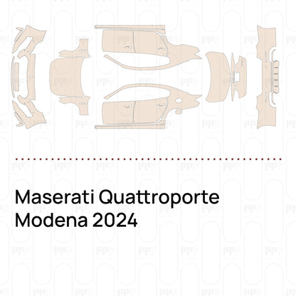 PPF precortado Maserati Quattroporte Modena 2024