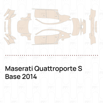 Pre-Cut PPF Maserati Quattroporte S Base 2014