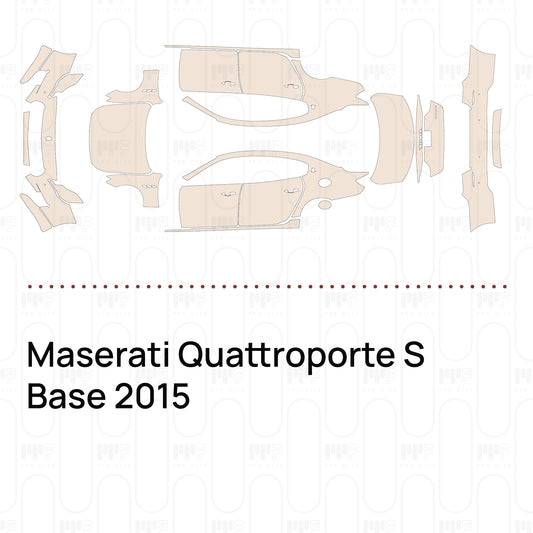 PPF precortado Maserati Quattroporte S Base 2015