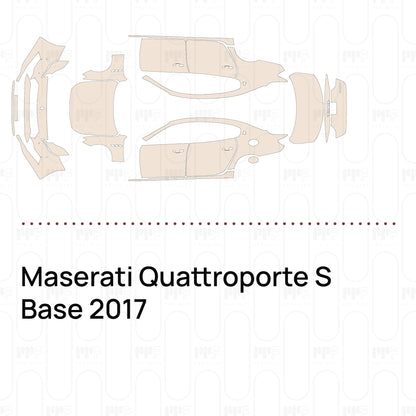 PPF precortado Maserati Quattroporte S Base 2017