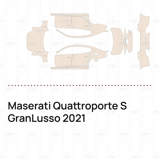 PPF precortado Maserati Quattroporte S GranLusso 2021