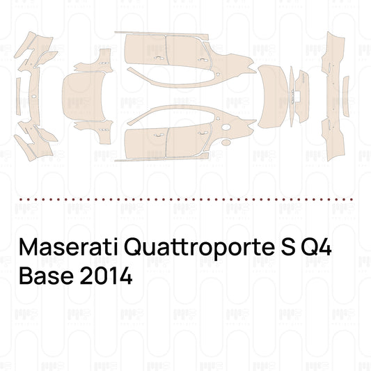 PPF precortado Maserati Quattroporte S Q4 Base 2014