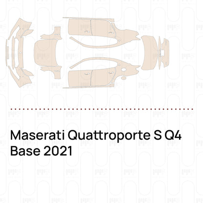 Pre-Cut PPF Maserati Quattroporte S Q4 Base 2021