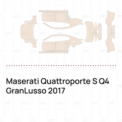 PPF precortado Maserati Quattroporte S Q4 GranLusso 2017