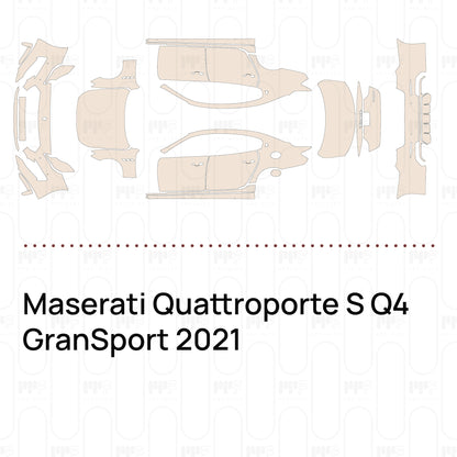 Pre-Cut PPF Maserati Quattroporte S Q4 GranSport 2021