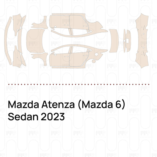 PPF precortado Mazda Atenza (Mazda 6) Sedan 2023