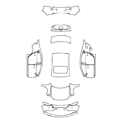 Pre-Cut PPF Mazda Atenza (Mazda 6) Sedan Saloon 2022 - PPF-Kits