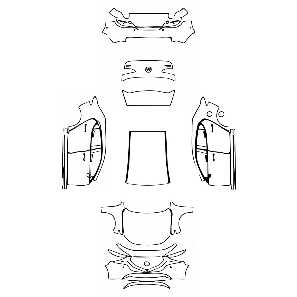 Pre-Cut PPF Mazda Axela (Mazda 3) Hatchback 2020 - PPF-Kits