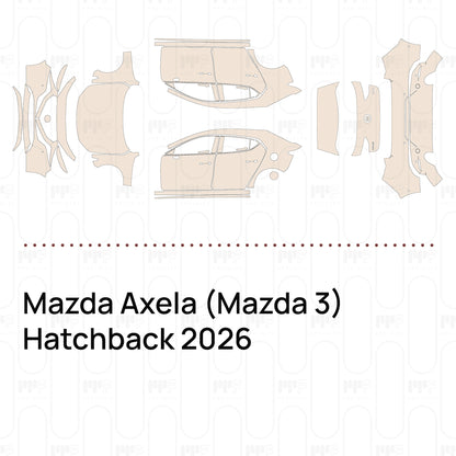 PPF precortado Mazda Axela (Mazda 3) Hatchback 2026
