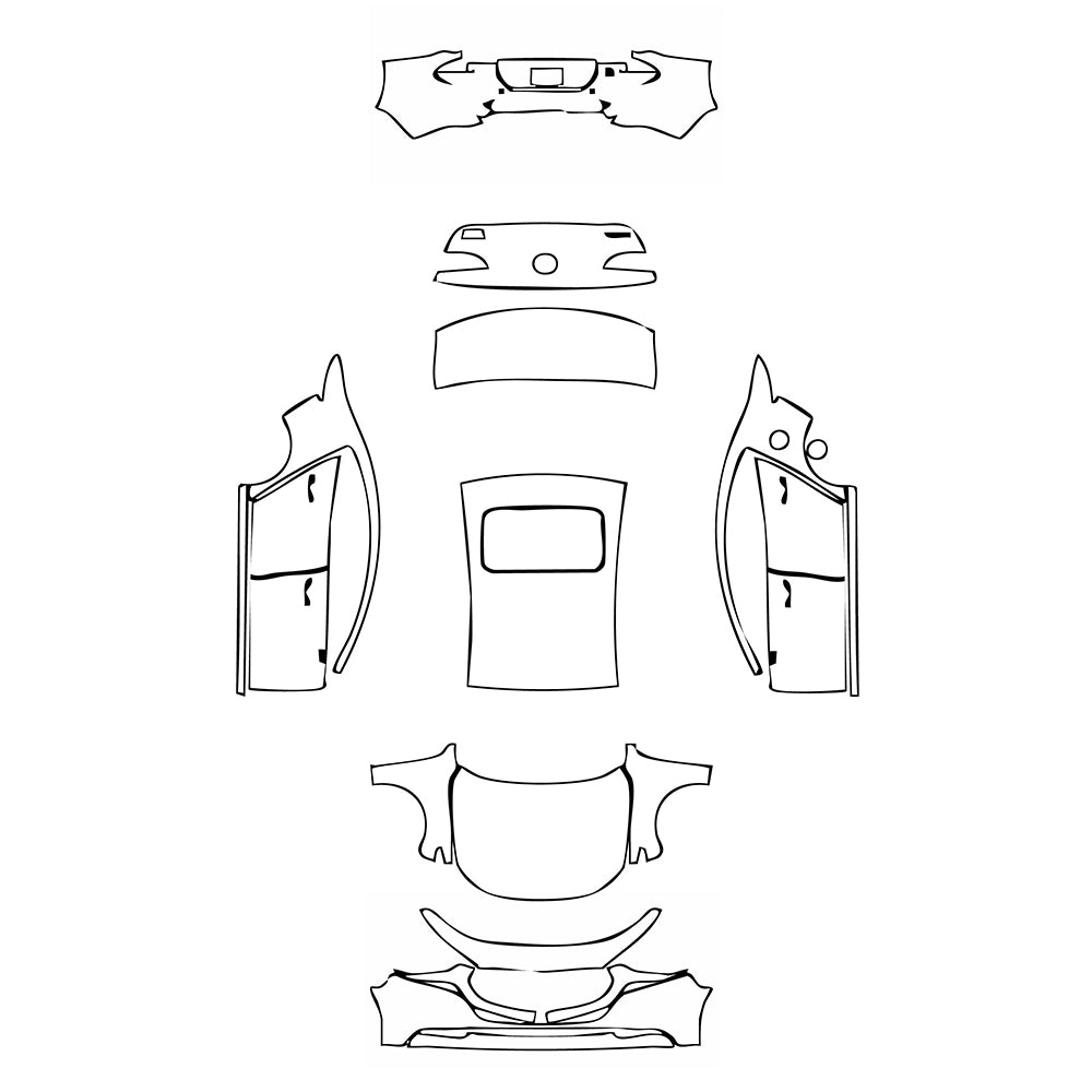 Pre-Cut PPF Mazda Axela (Mazda 3) Sedan Saloon 2023 - PPF-Kits