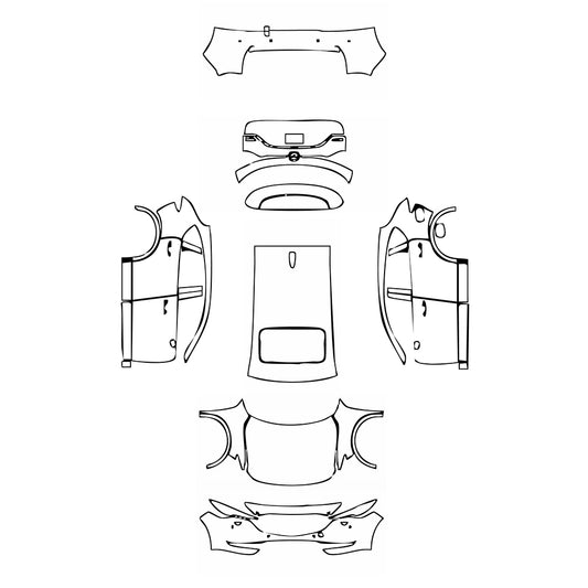 Pre-Cut PPF Mazda CX-5 2019 - PPF-Kits
