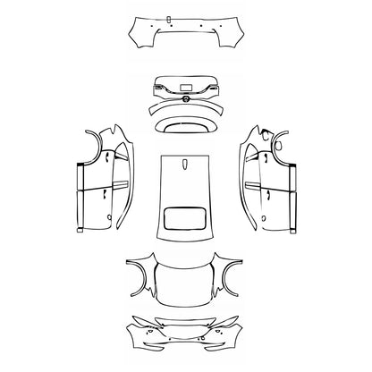 Pre-Cut PPF Mazda CX-5 2021 - PPF-Kits