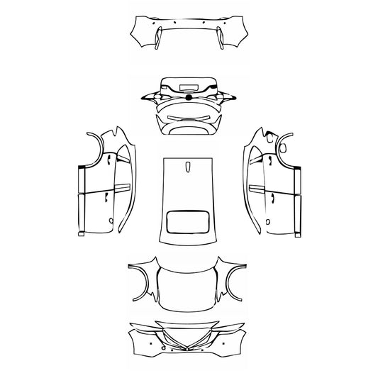 Pre-Cut PPF Mazda CX-5 2023 - PPF-Kits