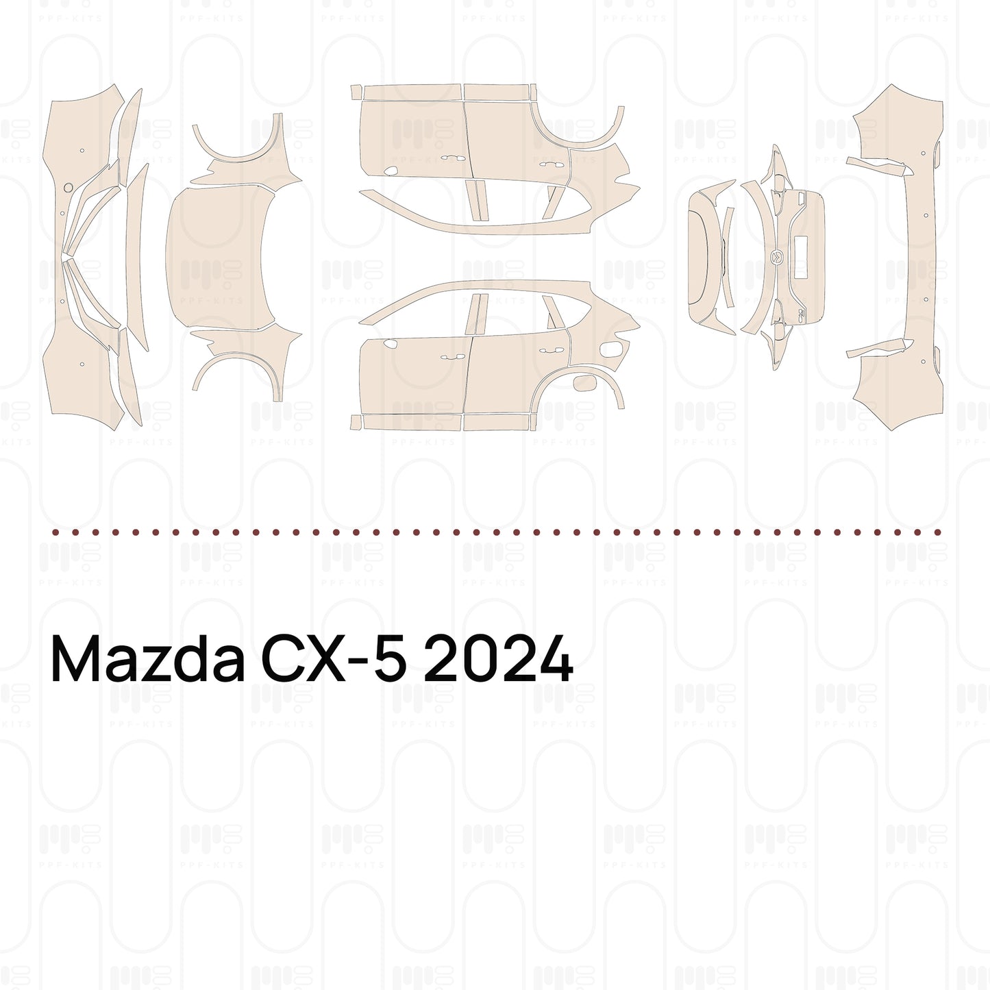 PPF precortado Mazda CX-5 2024