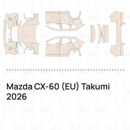Pre-Cut PPF Mazda CX-60 (EU) Takumi 2026