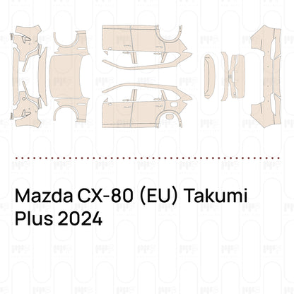 PPF precortado Mazda CX-80 (EU) Takumi Plus 2024